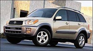 2002 Toyota rav4 tire size