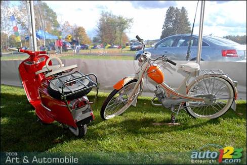 Scooter et vélo à moteur NSU