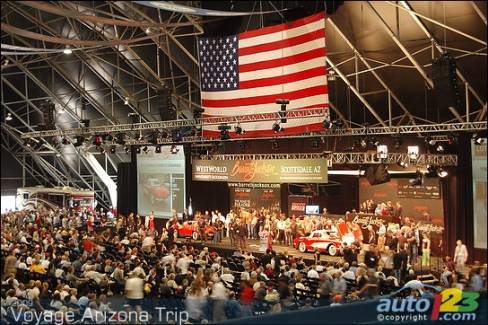 Six jours consécutifs de vente aux enchères pour écouler plus de 1000 voitures et un grand lot d'articles de collection... ainsi qu'un avion. Chez Barrett-Jackson, big is beautiful.