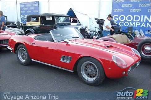 Il est rare de trouver une Ferrari de cette époque en son état d'origine. Et pourtant la Ferrari 250 GT Spider California 1960 vient de revoir le jour. Vendue en 1976 à Ron VanKregten pour 16 750 $, elle vient de changer de propriétaire pour 4,95 millions. Gooding & Co.