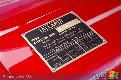 All cars produced by Allard Motor Works are included in the official Allard Motor Co. Registry, based in London, England.