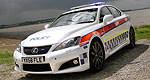 Police have taken delivery of a Lexus IS F