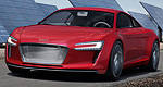 Essai virtuel du prototype électrique Audi e-tron