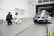 Hairdo test in the new BMW wind tunnel Hairdo test in the new BMW wind tunnel