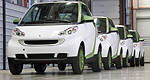 Production of the smart fortwo electric drive Begins in Hambach