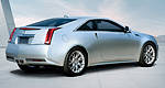Le coupé Cadillac CTS 2011 présente le design le plus énergique de la gamme