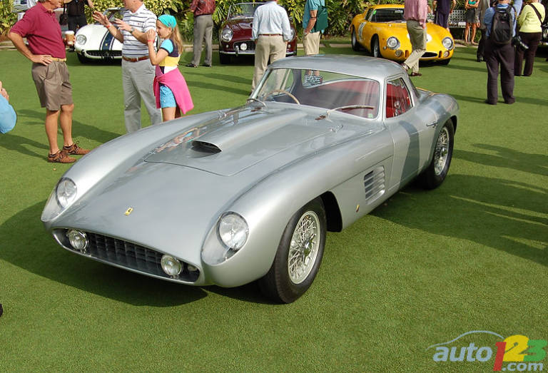 Rare and stunning: the 1954 Ferrari 375 MM Scaglietti.