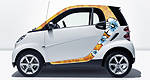 New Stickers and BRABUS Accessories for smart fortwo Owners