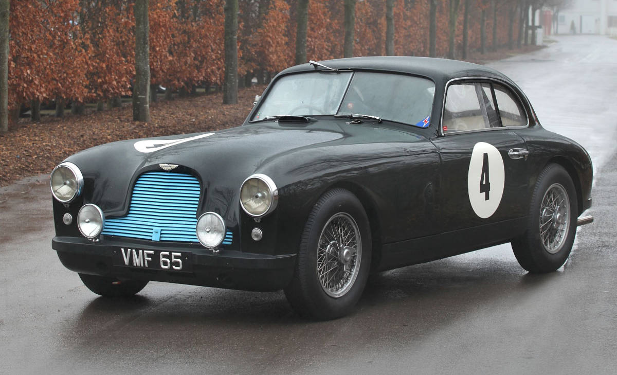L'Aston Martin DB2 1950 « VMF 65 » de l'écurie de la marque.(Photo: Bonhams)