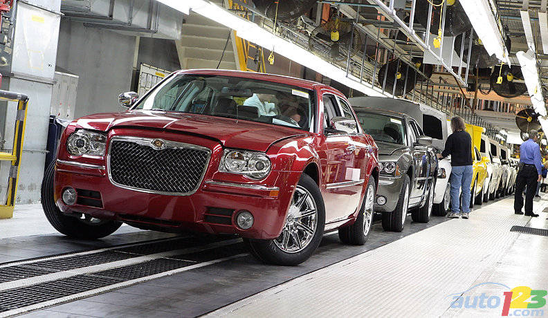 Chrysler's Brampton Assembly Plant near Toronto currently produces the Chrysler 300/300C as well as the Dodge Charger and Challenger. (Photo: Chrysler)