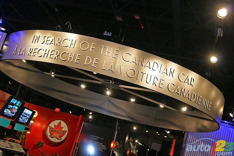 The exhibition has nice decors that give it a touch of quality. (Photo: Luc Gagné/Auto123.com)