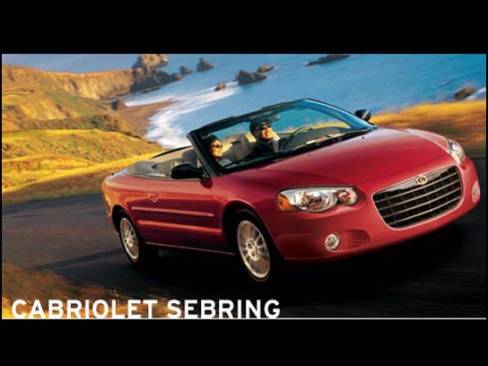 Chrysler Sebring Convertible 2003