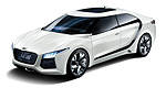 Hyundai showcases 'new thinking' with Blue2 sedan concept