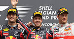 F1: Album photos du succès de Sebastian Vettel en Belgique