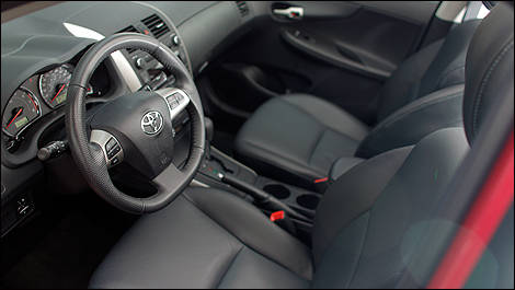 2012 Toyota Corolla S interior