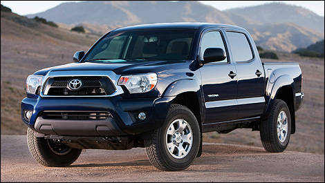 2012 Toyota Tacoma 3/4 front view
