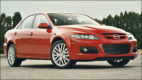 Mazdaspeed6 2007 vue 3/4 avant