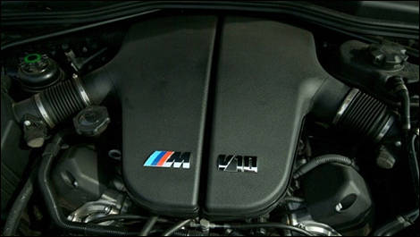 BMW M5 2008 moteur