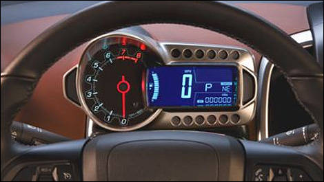 Chevrolet Sonic 2012 intérieur