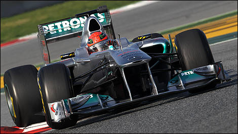 Michael Schumacher, Mercedes. (Photo: WRi2)