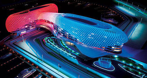 Abu Dhabi, the Yas Marina track. (Photo: Yas Hotel)