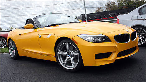 2012 BMW Z4 sDrive28i front 3/4 view
