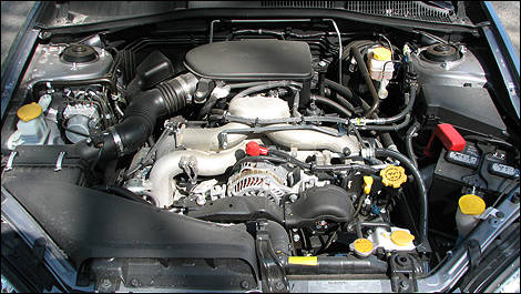 2009 Subaru Outback PZEV engine