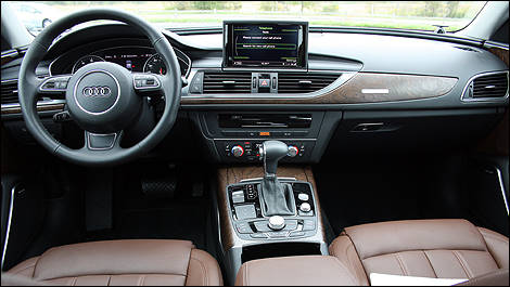 2012 Audi A6 interior
