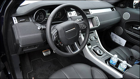 2012 Range Rover Evoque interior