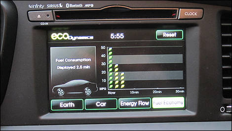 2011 Kia Optima Hybrid equipment