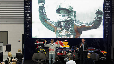 Sebastian Vettel Red Bull Racing F1
