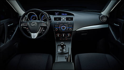 2012 Mazda3 SKYACTIV interior