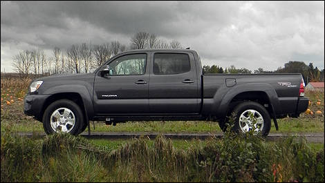 Toyota Tacoma 2012 vue côté gauche