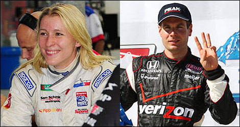 Pippa Mann Will Power IndyCar