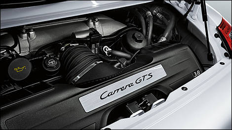 Porsche 911 Carrera GTS 2011 moteur