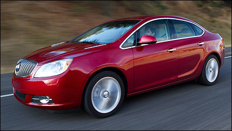 2012 Buick Verano front 3/4 view