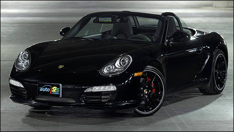 Porsche Boxster S Black Edition 2012 vue 3/4 avant
