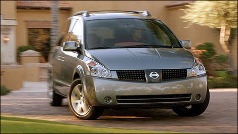 Nissan Quest 2004-2005 vue 3/4 avant