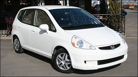 Honda Fit 2008 vue 3/4 avant
