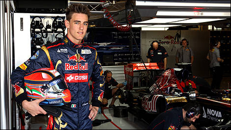 Kevin Ceccon Toro Rosso F1 Abu Dhabi