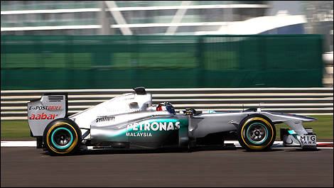 Sam Bird Mercedes F1 Abu Dhabi