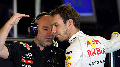 Jean-Éric Vergne Red Bull F1 Abu Dhabi