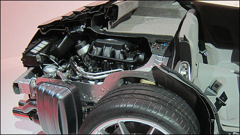 Porsche 911 Carrera S 2012 moteur