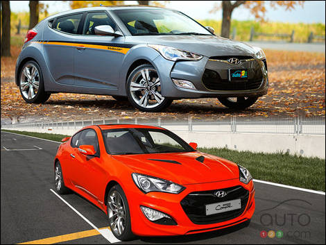 Hyundai Veloster Turbo / Genesis Coupe 2013