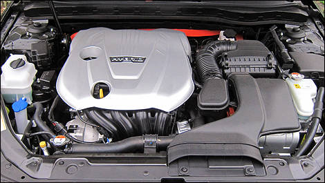 2011 Kia Optima Hybrid engine