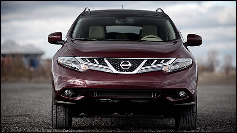 2012 Nissan Murano LE AWD Platinum front view