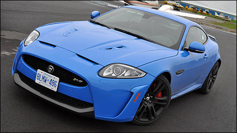 2012 Jaguar XK R-S front 3/4 view
