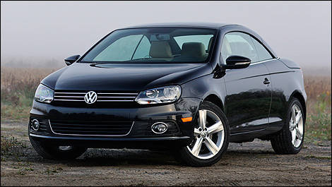 Volkswagen Eos Comfortline 2012 vue 3/4 avant