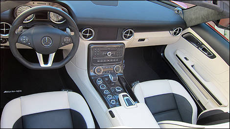2011 Mercedes-Benz SLS AMG interior