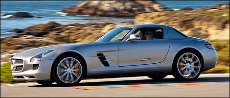 2011 Mercedes-Benz SLS AMG left side view
